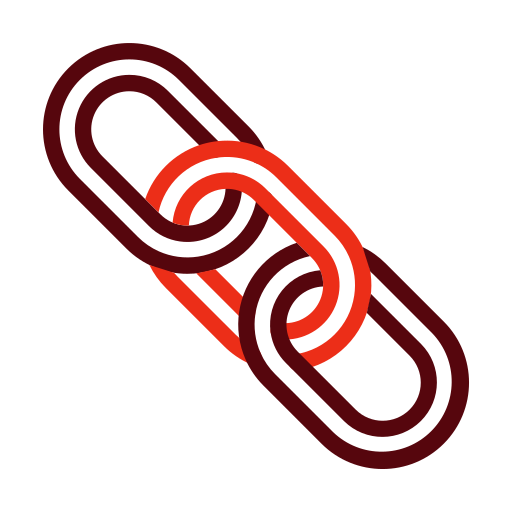cadena Generic color outline icono