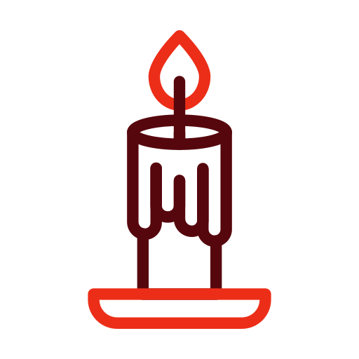 Candle Generic color outline icon