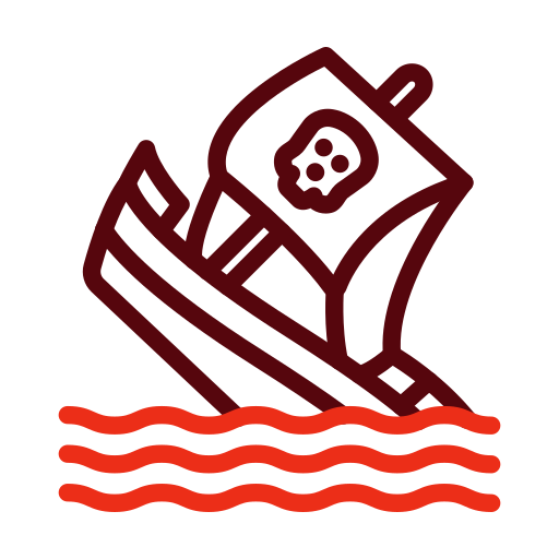 Sinking Generic color outline icon