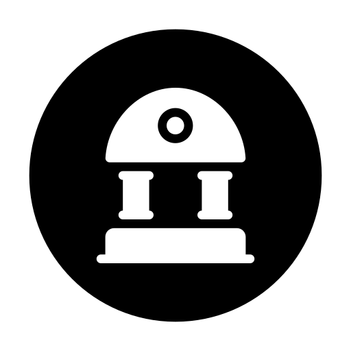 博物館 Generic black fill icon