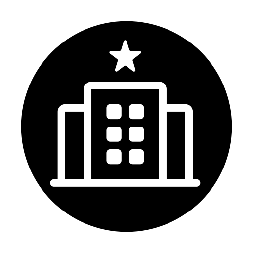 Hotel Generic black fill icon