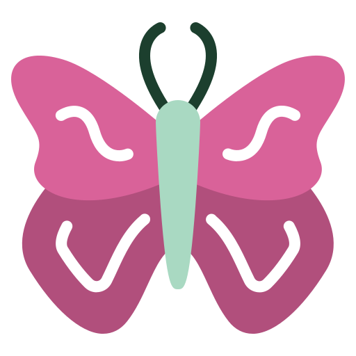 mariposa Generic color fill icono