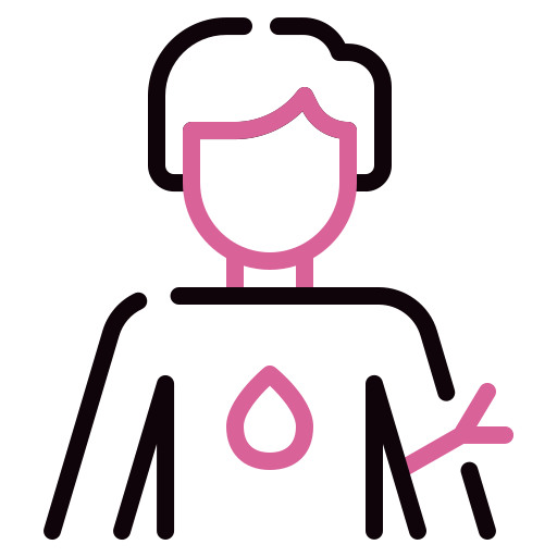 Cancer awareness Generic color outline icon