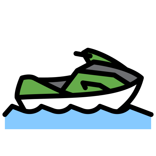 jet ski Generic color lineal-color icon