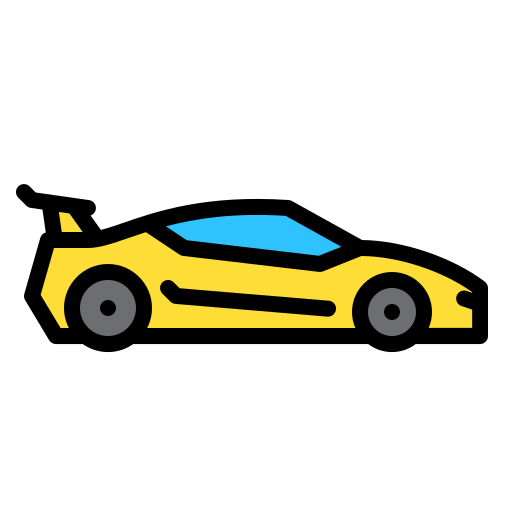 Sport car Generic color lineal-color icon