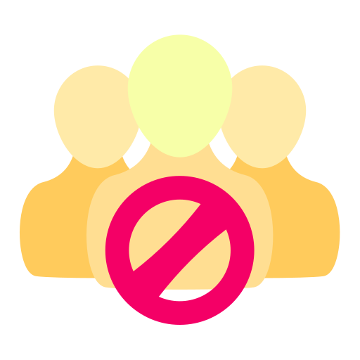 Banned Generic color fill icon