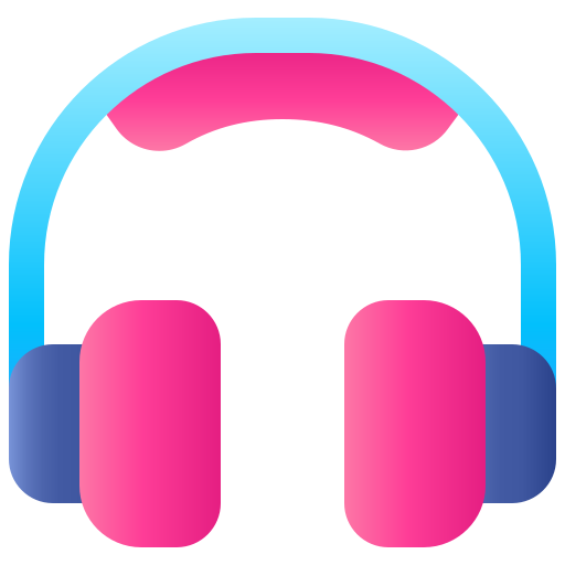 Headphones Generic gradient fill icon