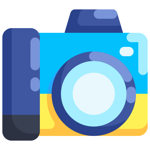 カメラ Generic color fill icon