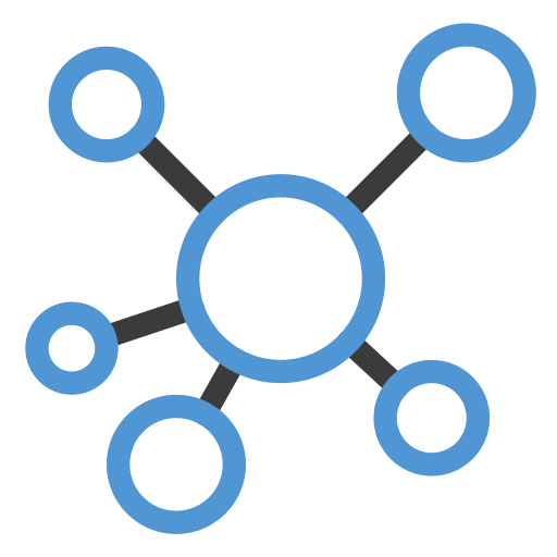 Network Generic color outline icon