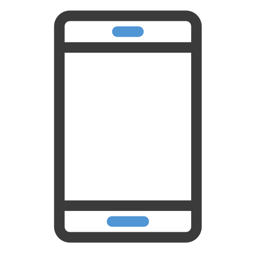 smartphone Generic color outline icona