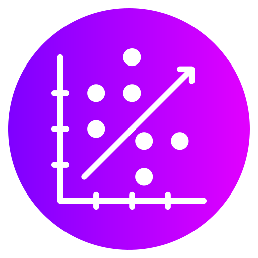 korelacja Generic gradient fill ikona
