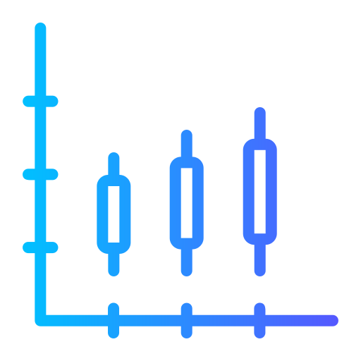 box-plot Generic gradient outline icon