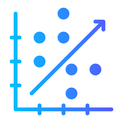 korrelation Generic gradient fill icon