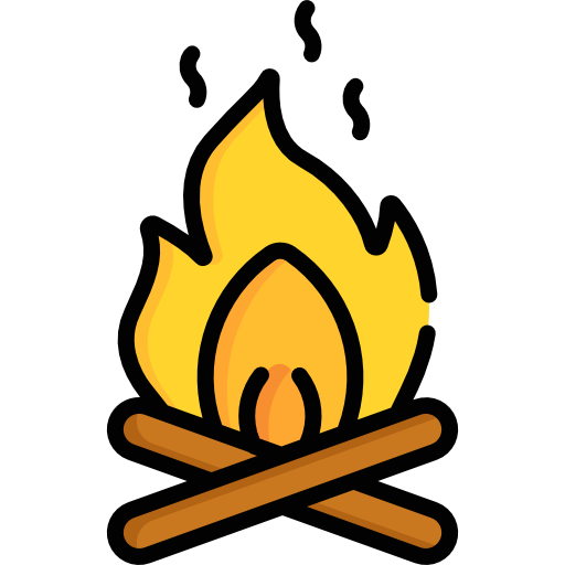 lagerfeuer Special Lineal color icon