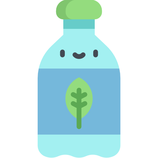 Bottle Kawaii Flat icon