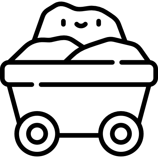 carbone Kawaii Lineal icona