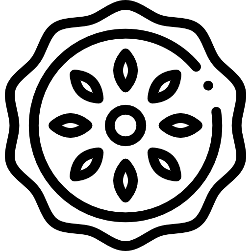 tarta Detailed Rounded Lineal icono