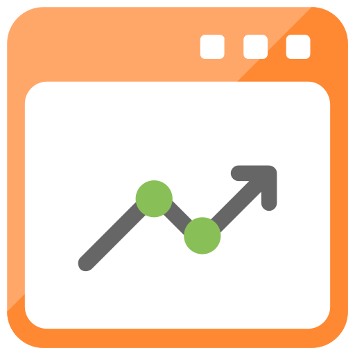 analyses d'audience internet Generic color fill Icône