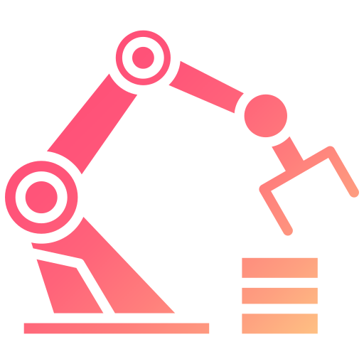 Robot arm Generic gradient fill icon