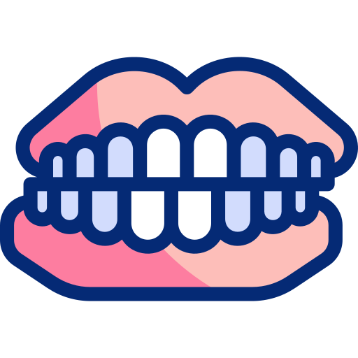 grincement des dents Basic Accent Lineal Color Icône