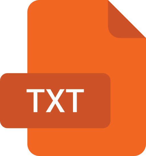 Txt Generic color fill icon