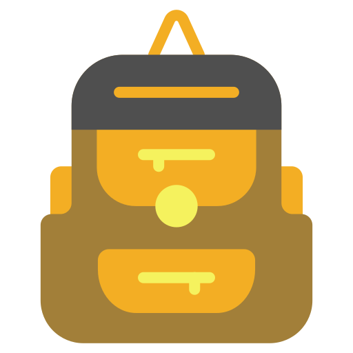 rucksack Generic color fill icon