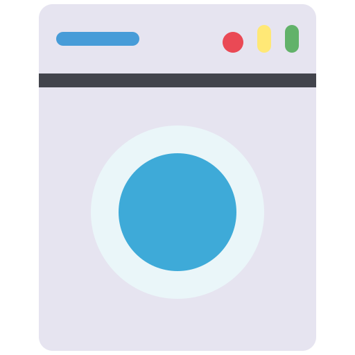 lavadora Generic color fill icono