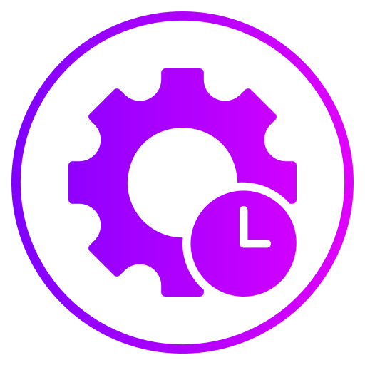 時間管理 Generic gradient fill icon