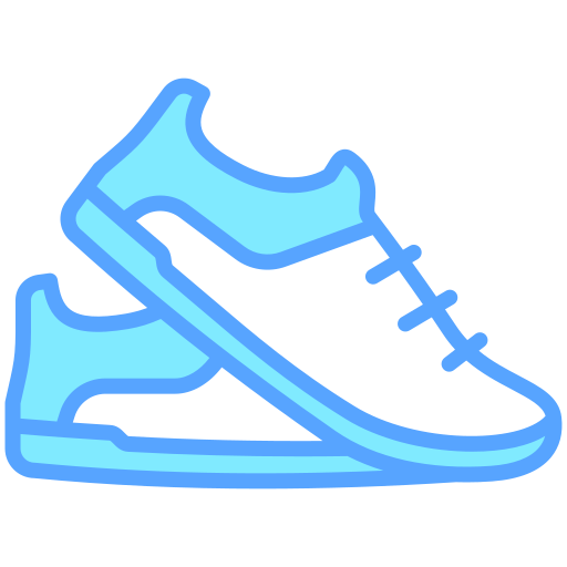 scarpe da corsa Generic color lineal-color icona