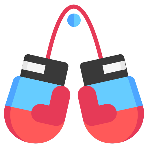 guantes de boxeo Generic color fill icono