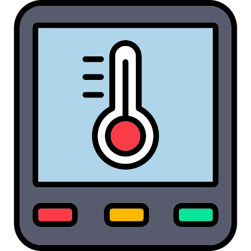 controllo della temperatura Generic color lineal-color icona
