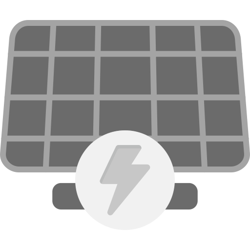 Solar panel Generic color fill icon