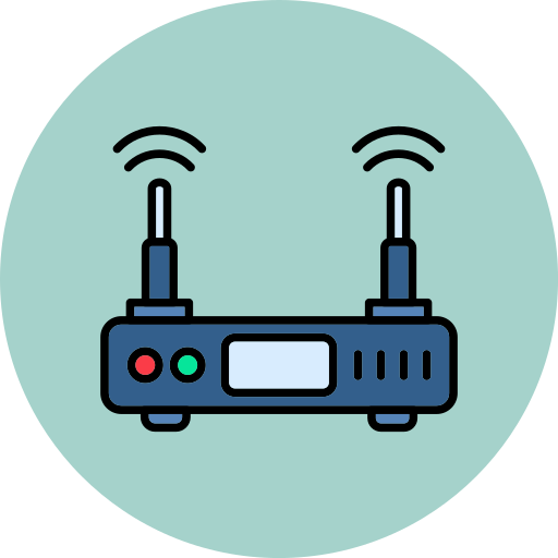 routeur Generic color lineal-color Icône