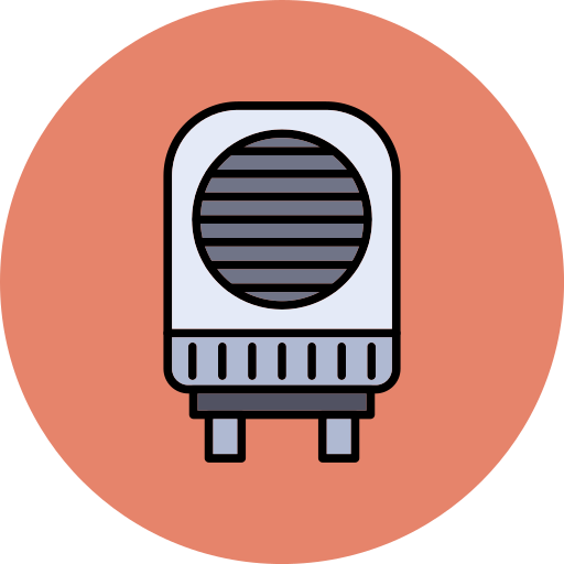 calentador eléctrico Generic color lineal-color icono