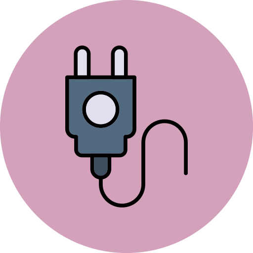 Power plug Generic color lineal-color icon