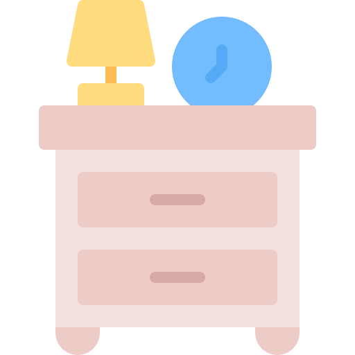 Nightstand Generic color fill icon