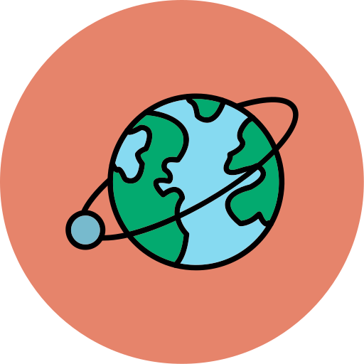 Планета Generic color lineal-color иконка