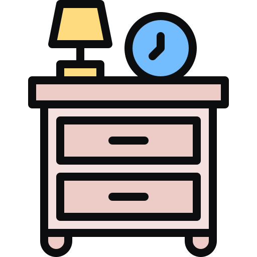 Nightstand Generic color lineal-color icon