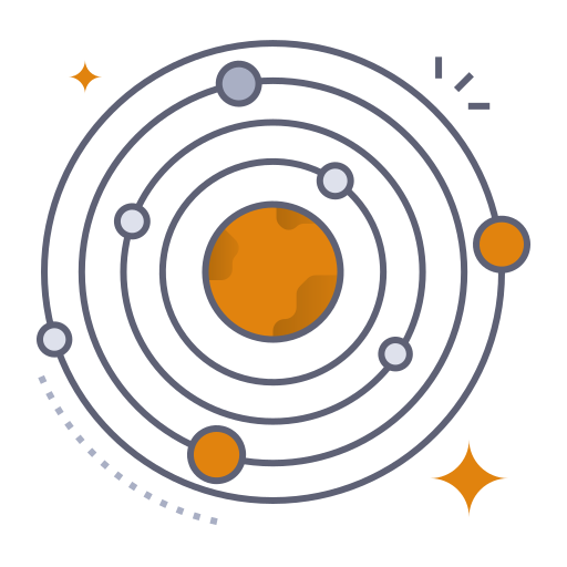 via lattea Generic gradient lineal-color icona