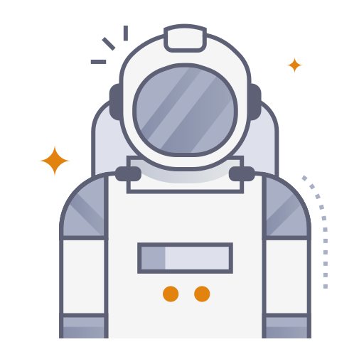 Space suit Generic gradient lineal-color icon