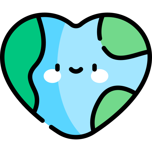 세계 Kawaii Lineal color icon