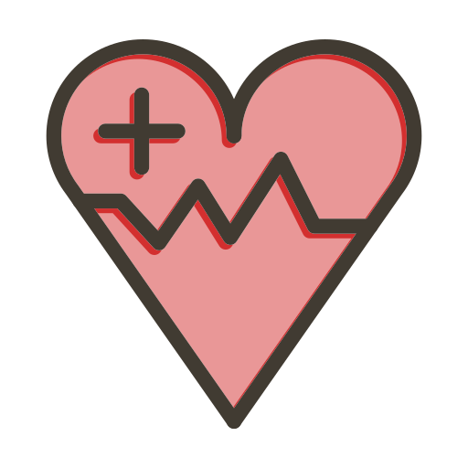 Health graph Generic color lineal-color icon