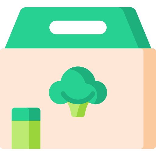 ekologiczne pudełko Special Flat ikona