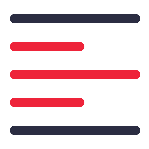 整列 Generic color outline icon