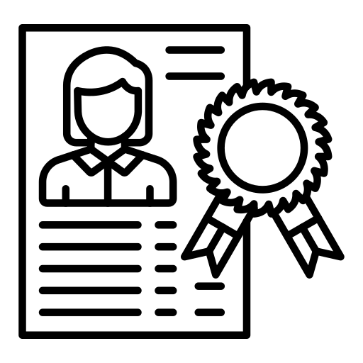 Finalist Generic black outline icon