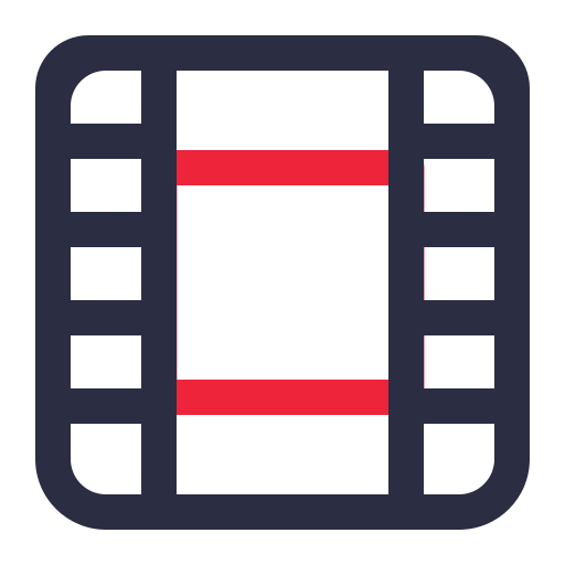film Generic color outline icoon