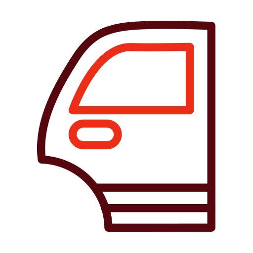 Car door Generic color outline icon