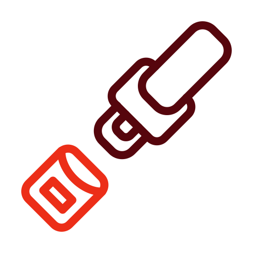 Seat belt Generic color outline icon