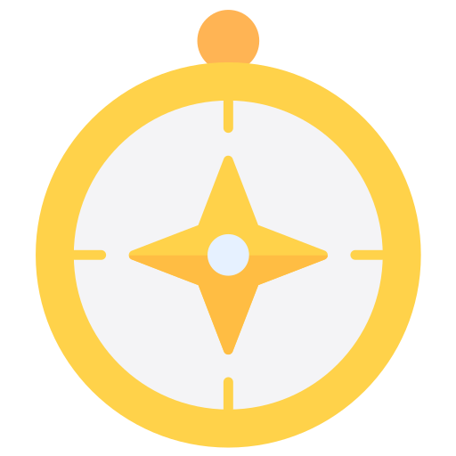 Compass Generic color fill icon