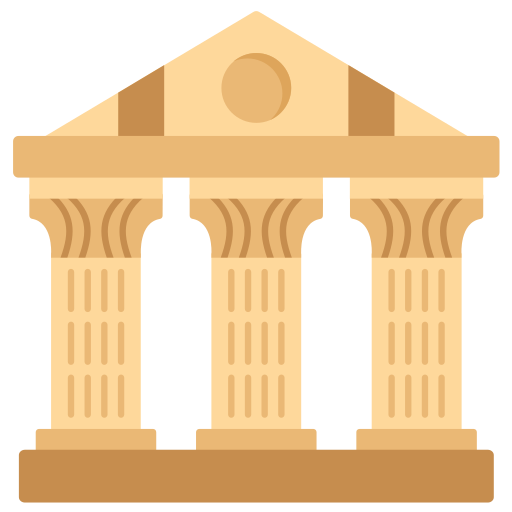 tempio greco Generic color fill icona
